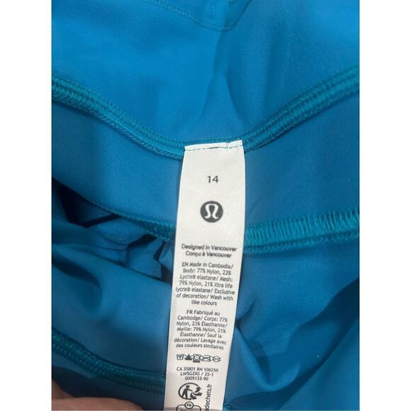Lululemon Wunder Train Mesh Panel High-Rise Tight 25"  14 - Picture 4 of 6